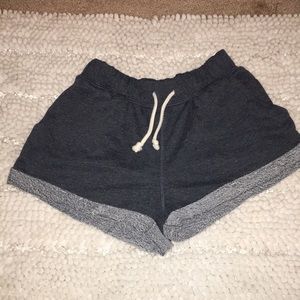 H&M navy blue PJ shorts